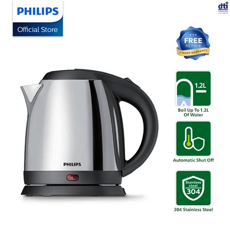 PHILIPS Electric Kettle 1.2L Food.